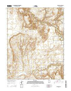 Red Breaks Utah Current topographic map, 1:24000 scale, 7.5 X 7.5 Minute, Year 2014