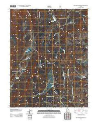 Red Creek Reservoir Utah Historical topographic map, 1:24000 scale, 7.5 X 7.5 Minute, Year 2011