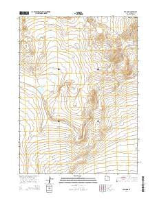 Red Dome Utah Current topographic map, 1:24000 scale, 7.5 X 7.5 Minute, Year 2014