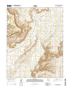 Red House Spring Utah Current topographic map, 1:24000 scale, 7.5 X 7.5 Minute, Year 2014