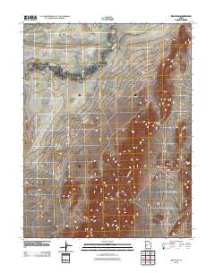 Red Pass Utah Historical topographic map, 1:24000 scale, 7.5 X 7.5 Minute, Year 2010