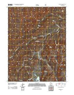 Red Ridge Utah Historical topographic map, 1:24000 scale, 7.5 X 7.5 Minute, Year 2011