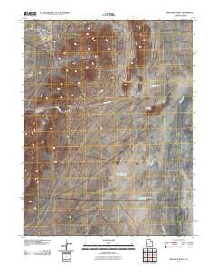 Red Rock Knoll Utah Historical topographic map, 1:24000 scale, 7.5 X 7.5 Minute, Year 2010