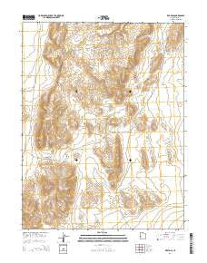 Red Tops Utah Current topographic map, 1:24000 scale, 7.5 X 7.5 Minute, Year 2014