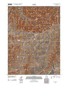 Red Wash Utah Historical topographic map, 1:24000 scale, 7.5 X 7.5 Minute, Year 2011
