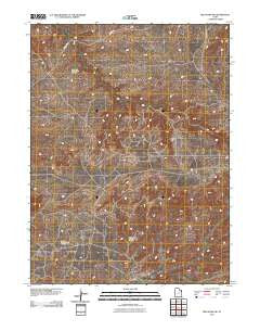 Red Wash NW Utah Historical topographic map, 1:24000 scale, 7.5 X 7.5 Minute, Year 2011
