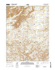 Red Wash SE Utah Current topographic map, 1:24000 scale, 7.5 X 7.5 Minute, Year 2014