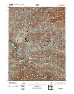 Red Wash SW Utah Historical topographic map, 1:24000 scale, 7.5 X 7.5 Minute, Year 2011