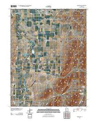 Redmond Utah Historical topographic map, 1:24000 scale, 7.5 X 7.5 Minute, Year 2011