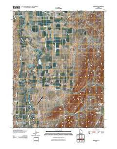 Redmond Utah Historical topographic map, 1:24000 scale, 7.5 X 7.5 Minute, Year 2011
