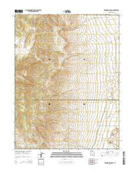 Redmond Canyon Utah Current topographic map, 1:24000 scale, 7.5 X 7.5 Minute, Year 2014