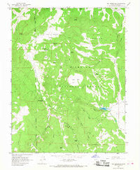 Rex Reservoir Utah Historical topographic map, 1:24000 scale, 7.5 X 7.5 Minute, Year 1966