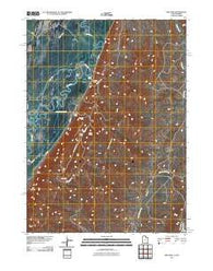 Rex Peak Utah Historical topographic map, 1:24000 scale, 7.5 X 7.5 Minute, Year 2011