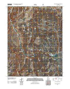Rex Reservoir Utah Historical topographic map, 1:24000 scale, 7.5 X 7.5 Minute, Year 2011