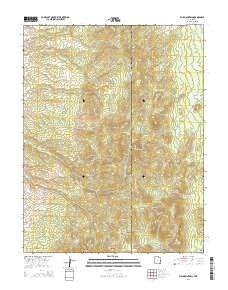 Rice Mountain Utah Historical topographic map, 1:24000 scale, 7.5 X 7.5 Minute, Year 2014