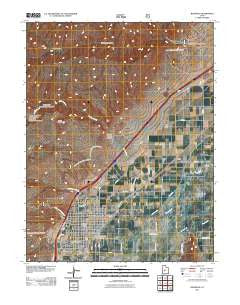 Richfield Utah Historical topographic map, 1:24000 scale, 7.5 X 7.5 Minute, Year 2011