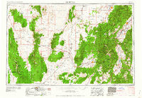 Richfield Utah Historical topographic map, 1:250000 scale, 1 X 2 Degree, Year 1958