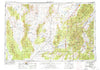 Richfield Utah Historical topographic map, 1:250000 scale, 1 X 2 Degree, Year 1953