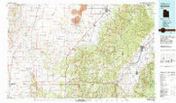 Richfield Utah Historical topographic map, 1:100000 scale, 30 X 60 Minute, Year 1980