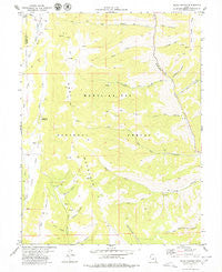 Rilda Canyon Utah Historical topographic map, 1:24000 scale, 7.5 X 7.5 Minute, Year 1979