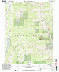 Rilda Canyon Utah Historical topographic map, 1:24000 scale, 7.5 X 7.5 Minute, Year 2001