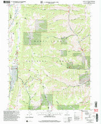 Rilda Canyon Utah Historical topographic map, 1:24000 scale, 7.5 X 7.5 Minute, Year 2001