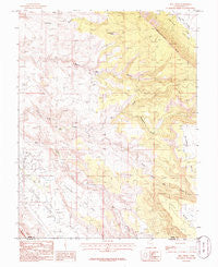 Rill Creek Utah Historical topographic map, 1:24000 scale, 7.5 X 7.5 Minute, Year 1985