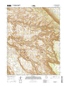 Rill Creek Utah Current topographic map, 1:24000 scale, 7.5 X 7.5 Minute, Year 2014