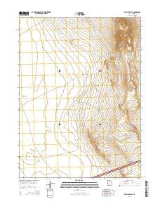 Ripple Valley Utah Current topographic map, 1:24000 scale, 7.5 X 7.5 Minute, Year 2014