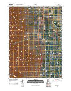 Riverside Utah Historical topographic map, 1:24000 scale, 7.5 X 7.5 Minute, Year 2011