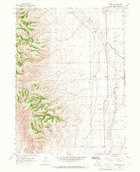 Riverside Utah Historical topographic map, 1:24000 scale, 7.5 X 7.5 Minute, Year 1964
