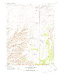 Robbers Roost Canyon Utah Historical topographic map, 1:62500 scale, 15 X 15 Minute, Year 1963