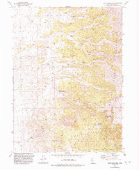 Rocky Pass Peak Utah Historical topographic map, 1:24000 scale, 7.5 X 7.5 Minute, Year 1991