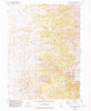 Rocky Pass Peak Utah Historical topographic map, 1:24000 scale, 7.5 X 7.5 Minute, Year 1991