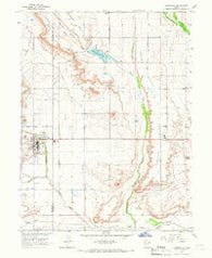 Roosevelt Utah Historical topographic map, 1:24000 scale, 7.5 X 7.5 Minute, Year 1964