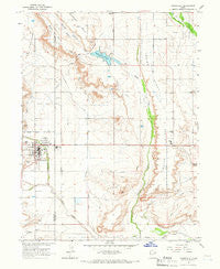 Roosevelt Utah Historical topographic map, 1:24000 scale, 7.5 X 7.5 Minute, Year 1964