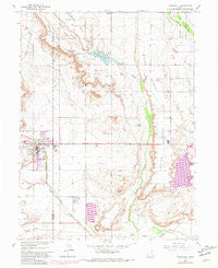 Roosevelt Utah Historical topographic map, 1:24000 scale, 7.5 X 7.5 Minute, Year 1964
