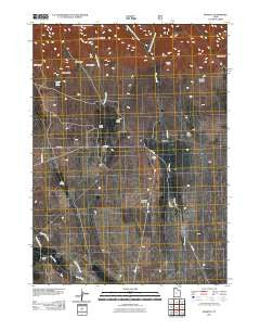 Rosette Utah Historical topographic map, 1:24000 scale, 7.5 X 7.5 Minute, Year 2011