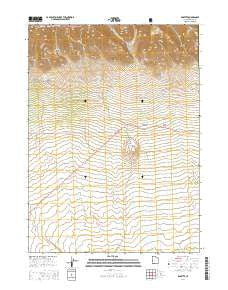 Rosette Utah Current topographic map, 1:24000 scale, 7.5 X 7.5 Minute, Year 2014