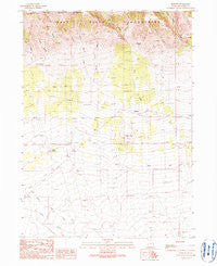 Rosette Utah Historical topographic map, 1:24000 scale, 7.5 X 7.5 Minute, Year 1990
