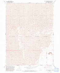 Round Mountain SW Utah Historical topographic map, 1:24000 scale, 7.5 X 7.5 Minute, Year 1991