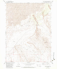 Round Mountain Utah Historical topographic map, 1:24000 scale, 7.5 X 7.5 Minute, Year 1983