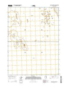 Round Mountain NW Utah Current topographic map, 1:24000 scale, 7.5 X 7.5 Minute, Year 2014