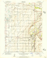 Roy Utah Historical topographic map, 1:24000 scale, 7.5 X 7.5 Minute, Year 1955