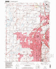 Roy Utah Historical topographic map, 1:24000 scale, 7.5 X 7.5 Minute, Year 1999