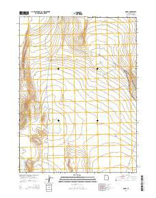 Rozel Utah Current topographic map, 1:24000 scale, 7.5 X 7.5 Minute, Year 2014