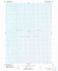 Rozel Point SW Utah Historical topographic map, 1:24000 scale, 7.5 X 7.5 Minute, Year 1991
