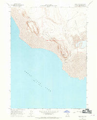 Rozel Point Utah Historical topographic map, 1:24000 scale, 7.5 X 7.5 Minute, Year 1968