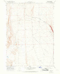 Rozel Utah Historical topographic map, 1:24000 scale, 7.5 X 7.5 Minute, Year 1968