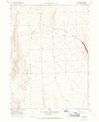 Rozel Utah Historical topographic map, 1:24000 scale, 7.5 X 7.5 Minute, Year 1968